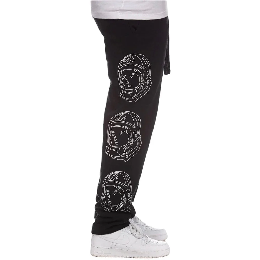 Billionaire Boys Club BB Helmet Line Sweatpants (Black) 841-8108 - Image 2