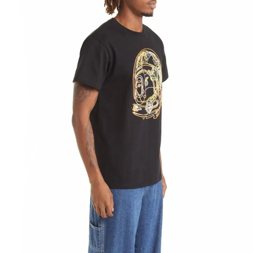 Billionaire Boys Club BB Helmet SS Tee (Black) 821-8204 - Image 3