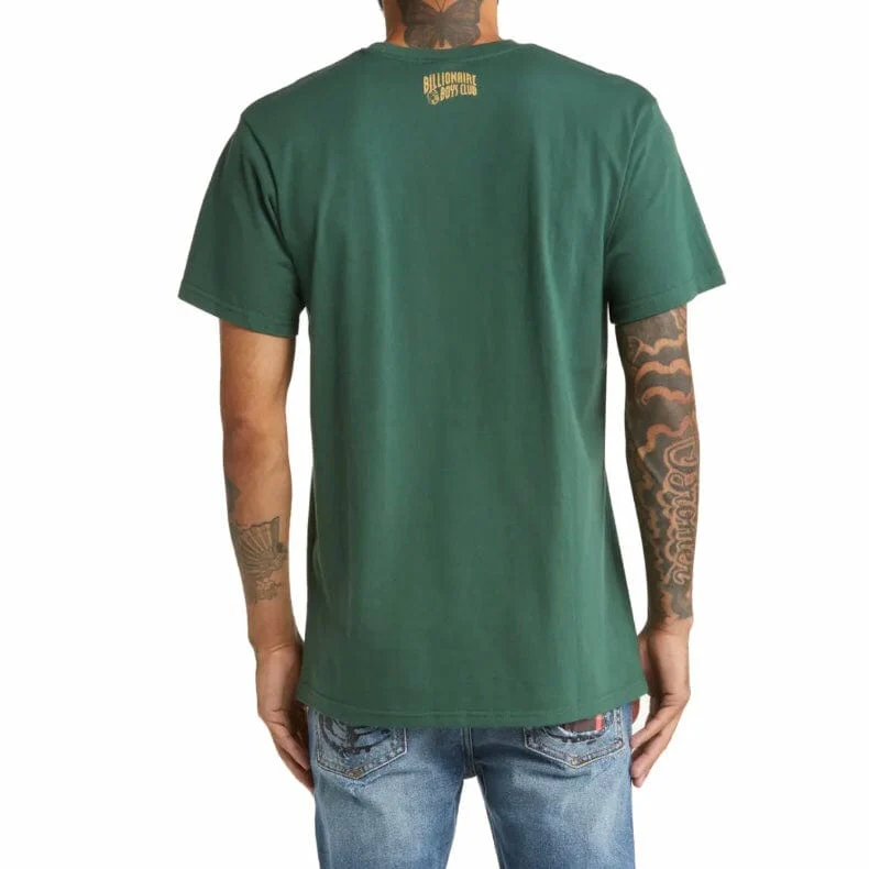 Billionaire Boys Club BB Helmet SS Tee (Pineneedle) 821-7200 - Image 3