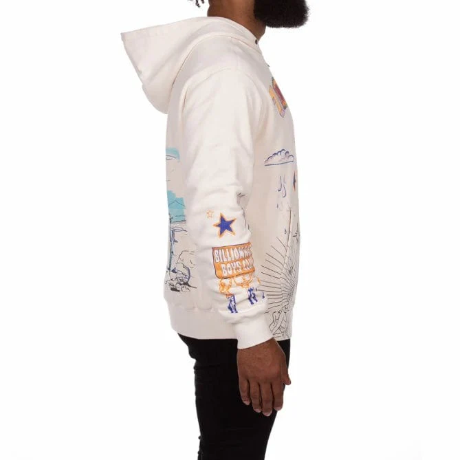 Billionaire Boys Club BB Horizons Hoodie (Gardenia) 831-9301 - Image 2