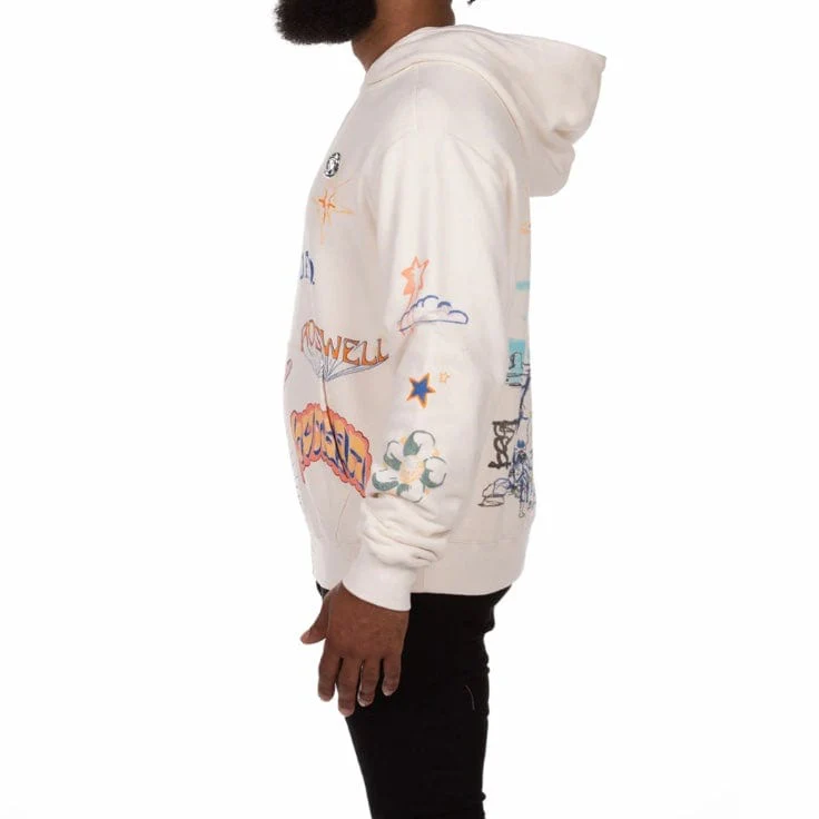 Billionaire Boys Club BB Horizons Hoodie (Gardenia) 831-9301 - Image 3