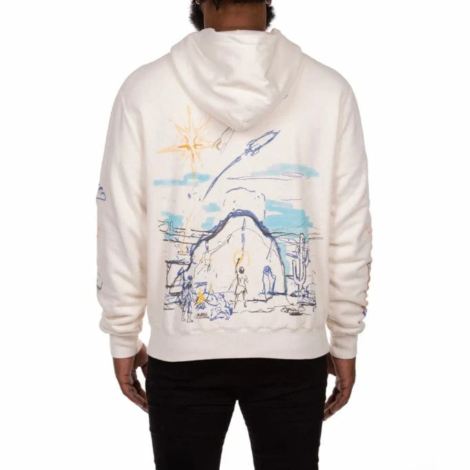 Billionaire Boys Club BB Horizons Hoodie (Gardenia) 831-9301 - Image 4