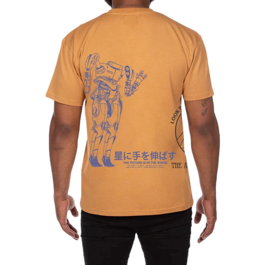 Billionaire Boys Club BB Human SS Tee Oversized Fit (Apple Cinnamon) 841-1209 - Image 2