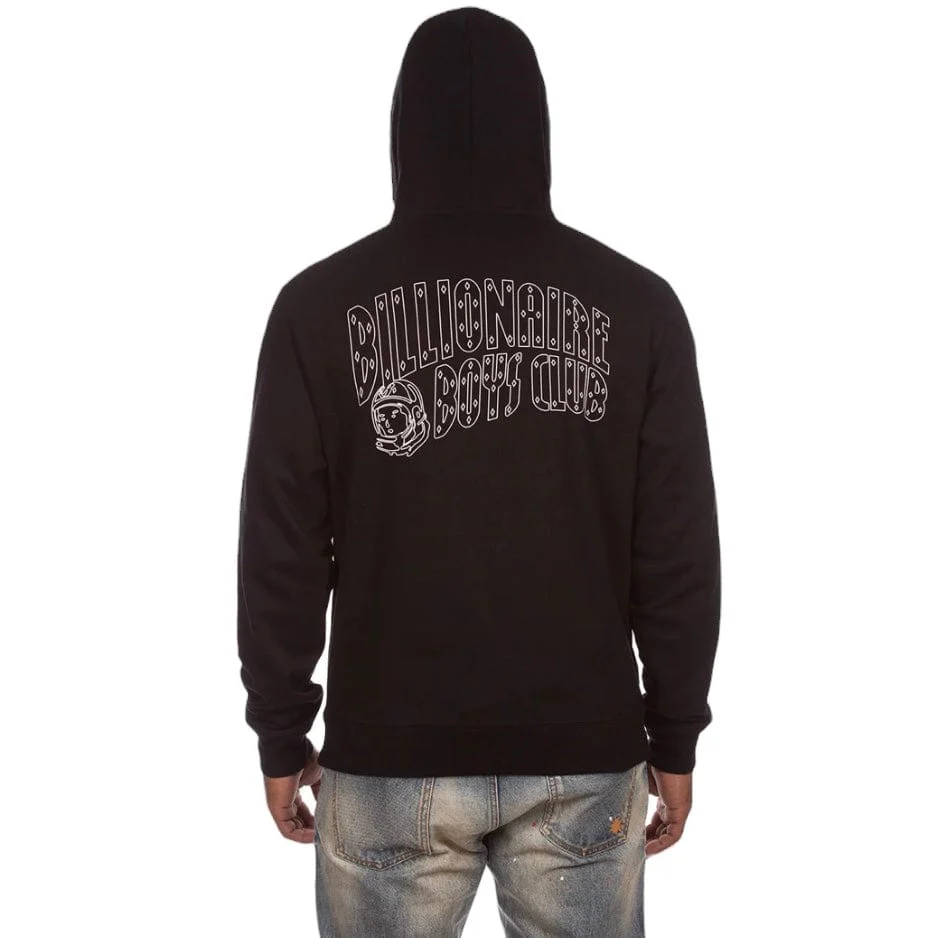 Billionaire Boys Club BB Line Helmet Hoodie (Black) 841-8303 - Image 4