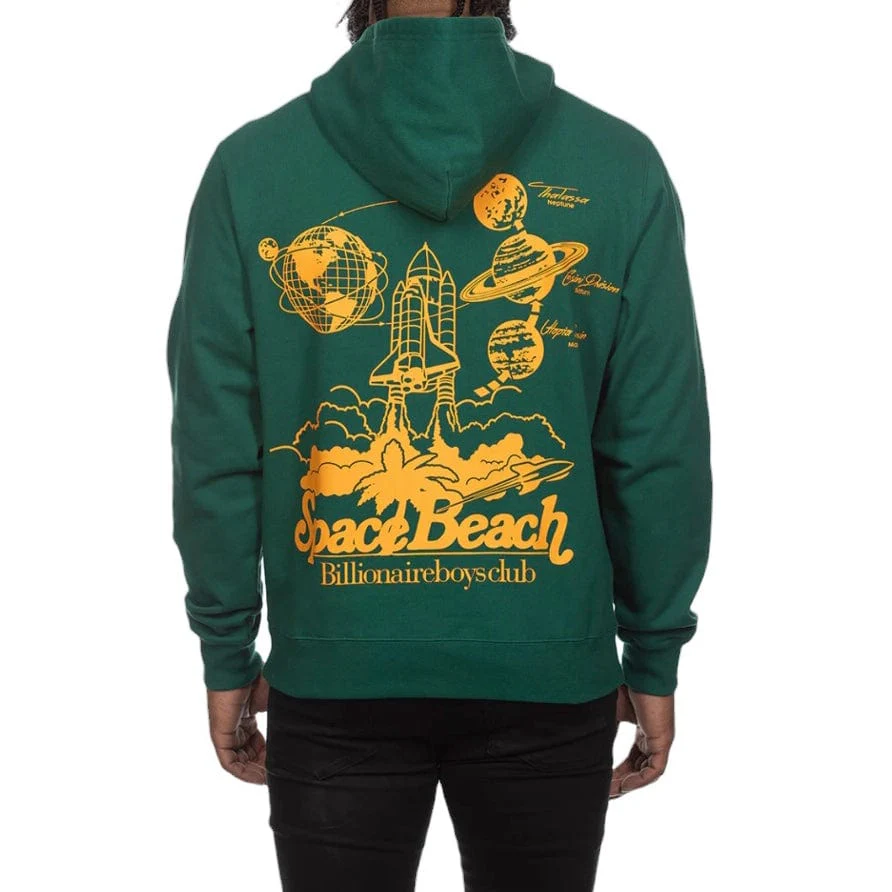 Billionaire Boys Club BB New Bora Hoodie (Evergreen) 841-7307 - Image 4
