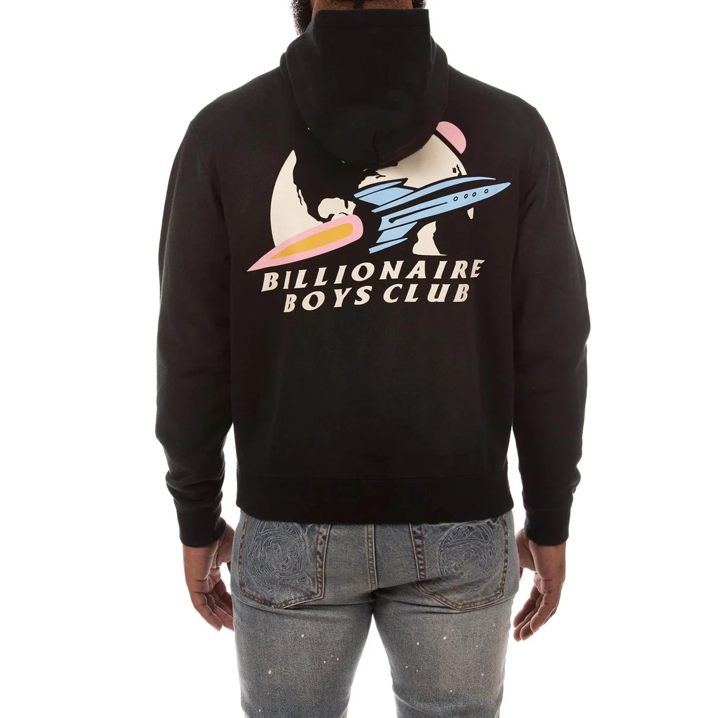 Billionaire Boys Club BB New World Hoodie (Black) 851-7311 - Image 2