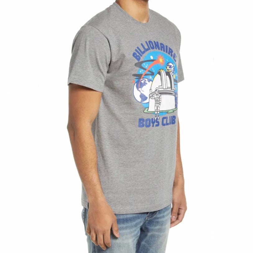 Billionaire Boys Club BB Observatory SS Tee (Dark Heather Grey) 821-1212 - Image 3