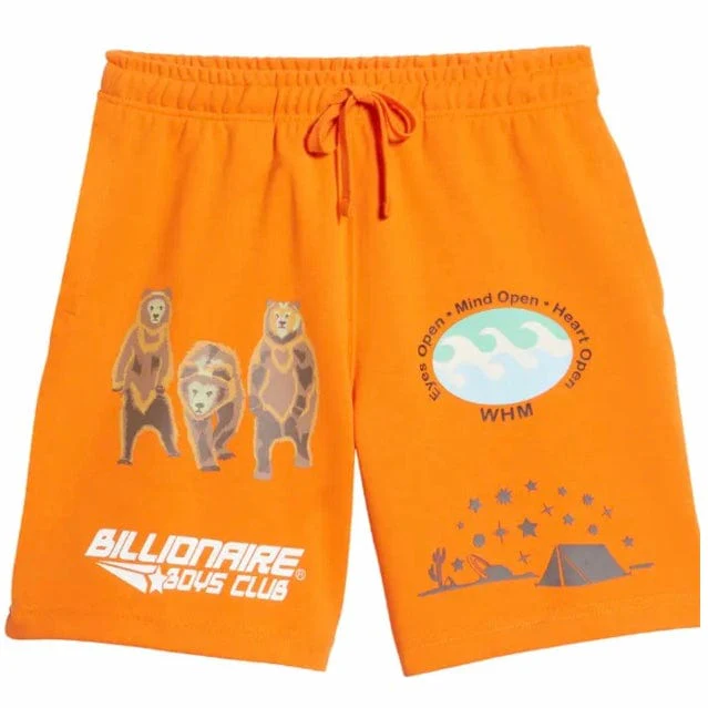 Billionaire Boys Club BB Peak Shorts (Red Orange) 821-5100 - Image 5