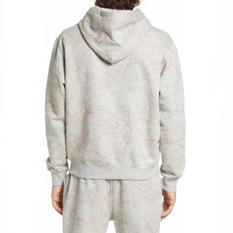 Billionaire Boys Club BB Scribble Hoodie (Heather Grey) 821-2300 - Image 4