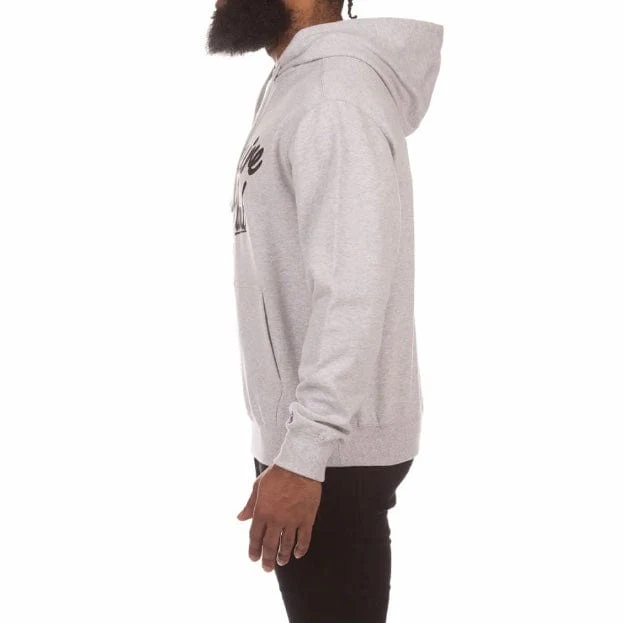 Billionaire Boys Club BB Script Hoodie (Heather Grey) 831-7309 - Image 3