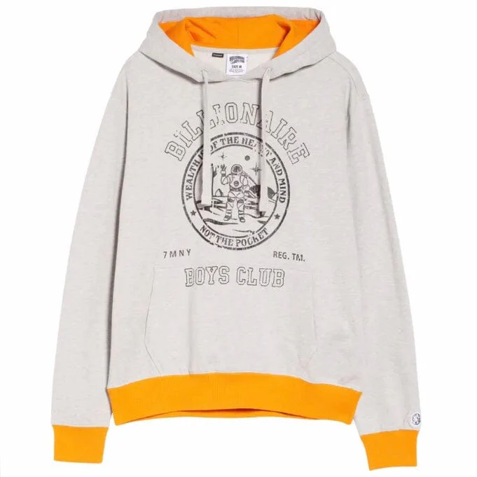 Billionaire Boys Club BB Seal Hoodie (Heather Grey) 821-7307 - Image 5