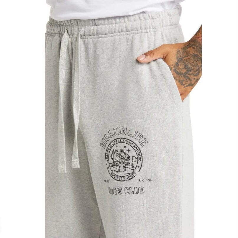 Billionaire Boys Club BB Seal Sweatpants (Heather Grey) 821-7101 - Image 4