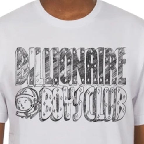 Billionaire Boys Club BB Sketch SS Tee (White) 851-4200 - Image 2