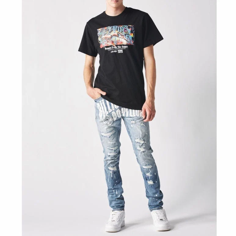 Billionaire Boys Club BB Soundwaves SS Tee (Black) 811-6209 - Image 5