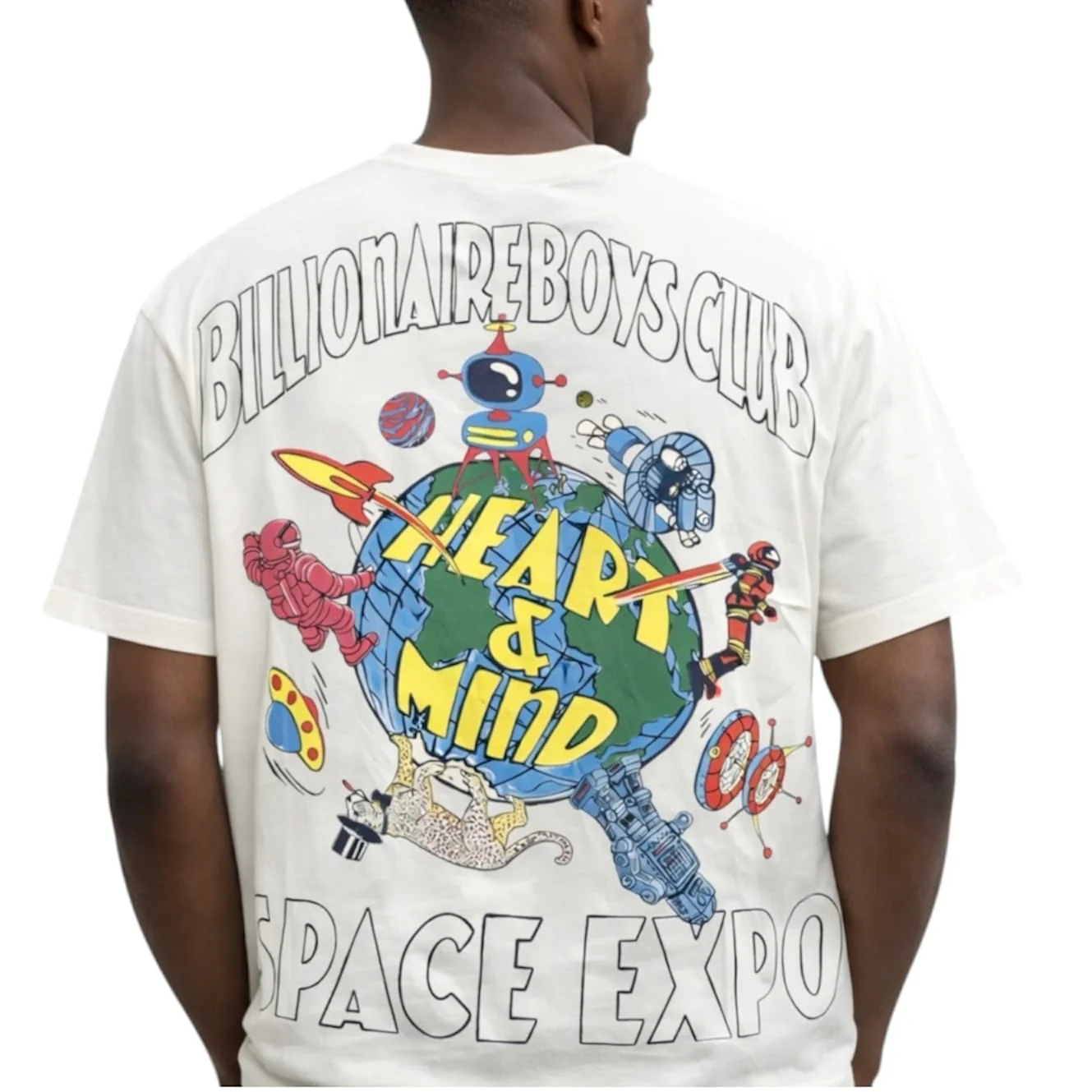 Billionaire Boys Club BB Space Expo SS Knit (Gardenia) 861-2317 - Image 2