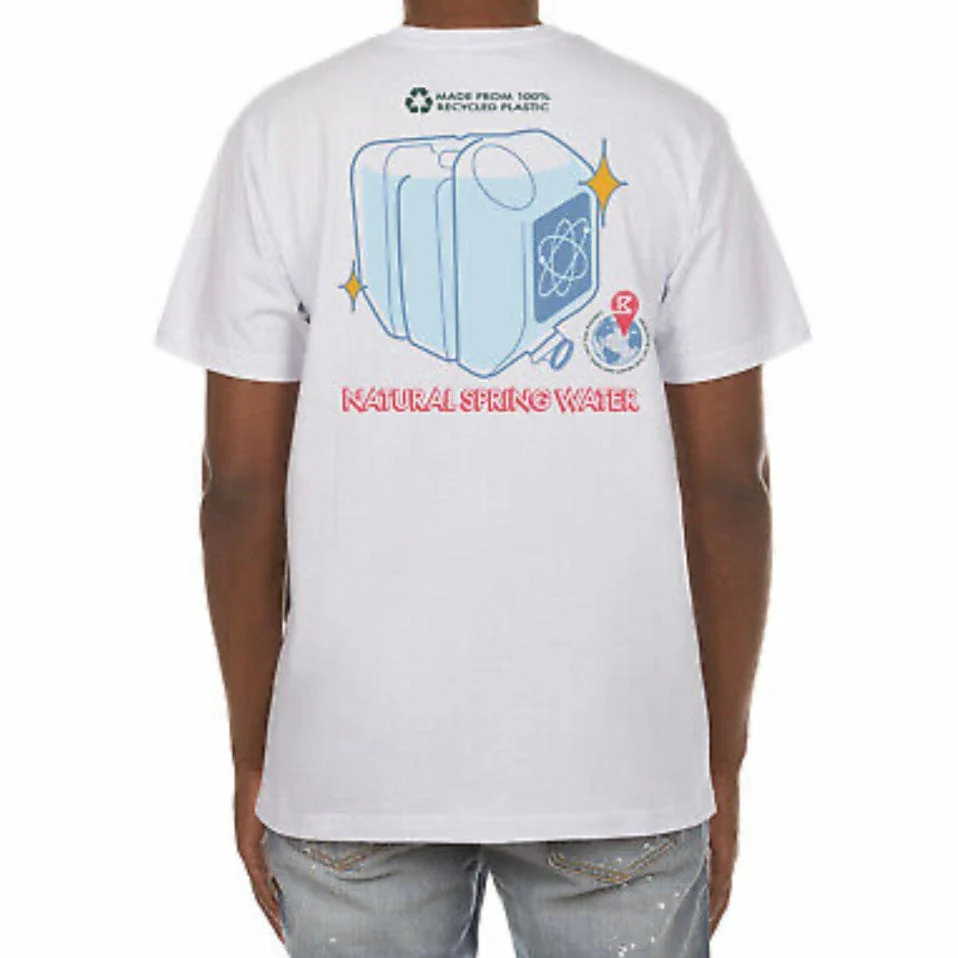 Billionaire Boys Club BB Spring Water SS Tee (White) 821-7214 - Image 2