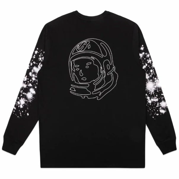 Billionaire Boys Club BB Twilight Long Sleeve Tee (Black) 831-7201 - Image 6