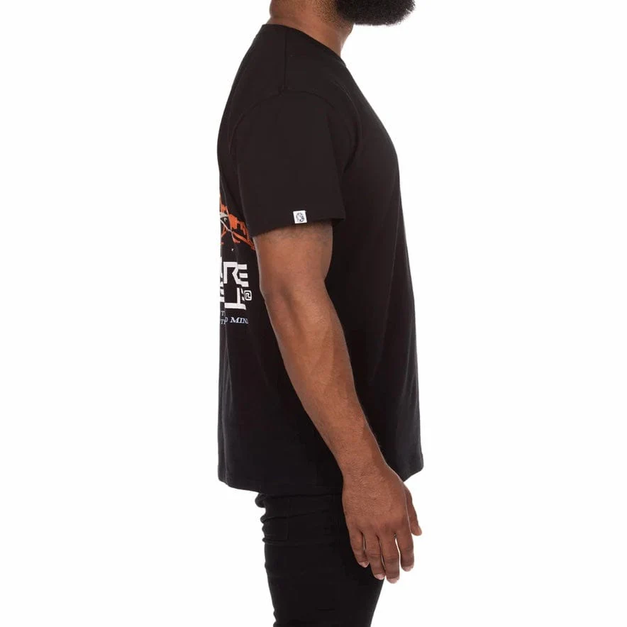 Billionaire Boys Club BB Wolves SS Knit Oversized Fit (Black) 841-1307 - Image 2