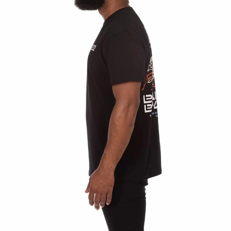 Billionaire Boys Club BB Wolves SS Knit Oversized Fit (Black) 841-1307 - Image 3