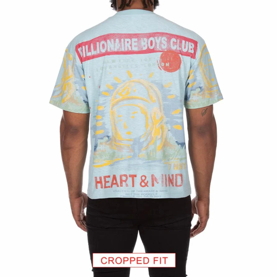 Billionaire Boys Club BB Wonder SS Knit Cropped Fit (Crystal Blue) 841-2306 - Image 4