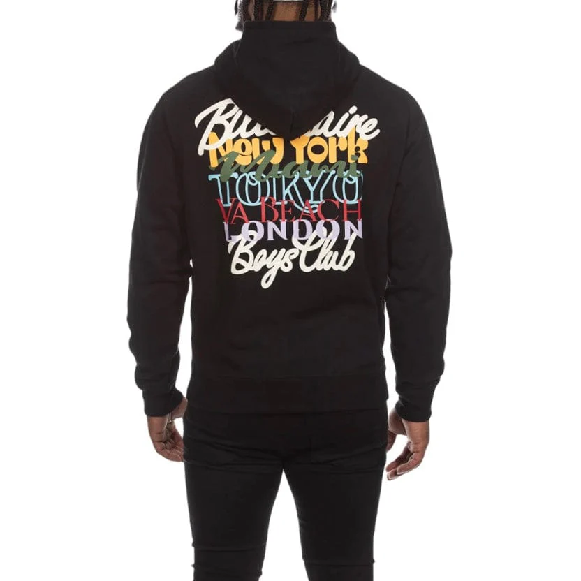 Billionaire Boys Club BB World Tour Hoodie (Black) 841-8311 - Image 3