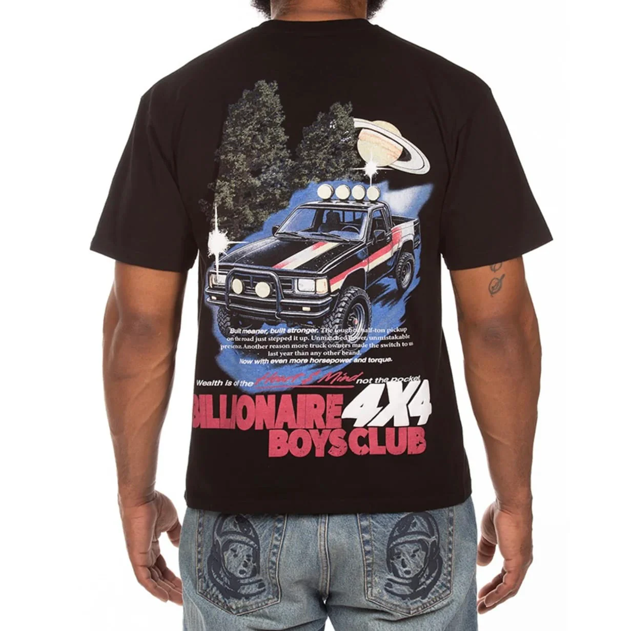 Billionaire Boys Club BB Yoshida SS Knit Tee (Black) 861-3313 - Image 2