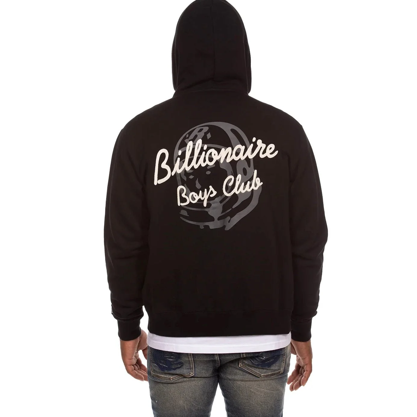 Billionaire Boys Club BB Zip Helmet Hoodie (Black) 851-9311 - Image 2