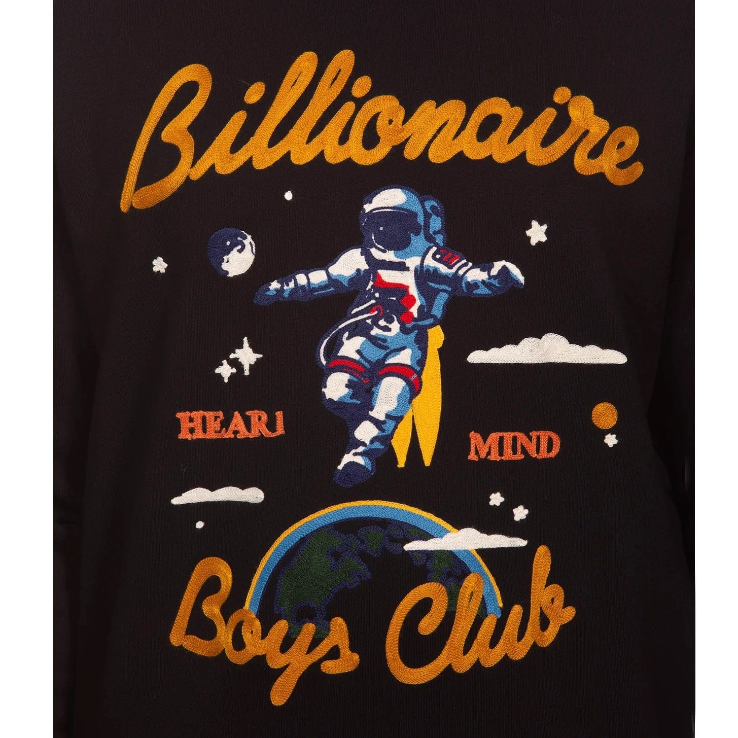 Billionaire Boys Club Clothing BB Jet Set Sweatshirt (Black) 851-9304 - Image 3