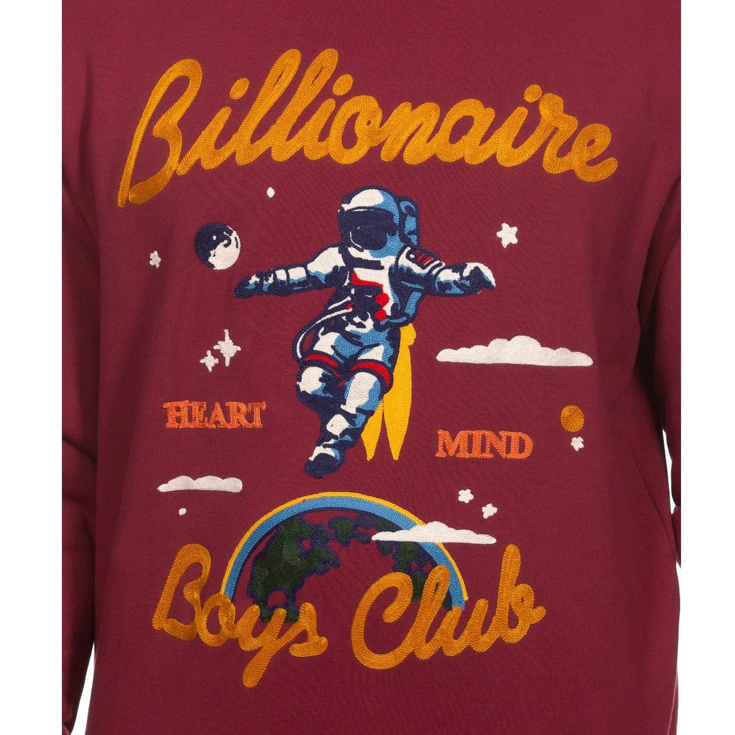 Billionaire Boys Club Clothing BB Jet Set Sweatshirt (Rhododendron) 851-9304 - Image 3