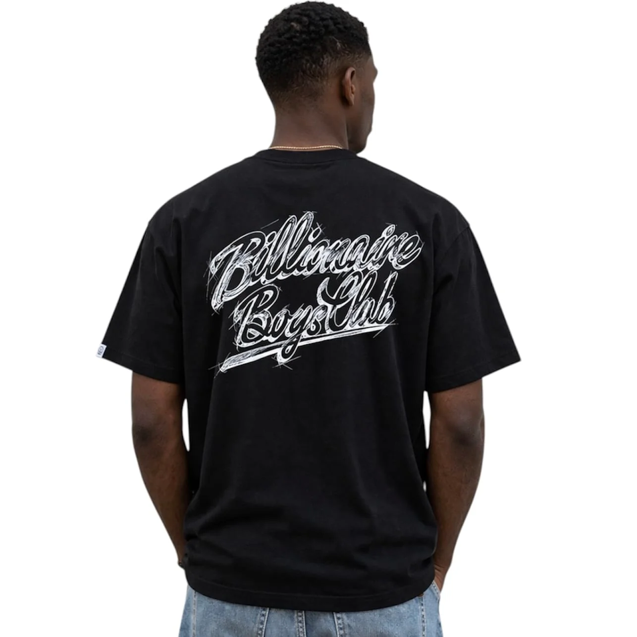 Billionaire Boys Club Helmet Sketch SS Tee (Black) 861-2208 - Image 2