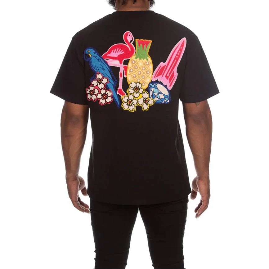 Billionaire Boys Club Oversized Arch SS Knit (Black) 841-3307 - Image 2