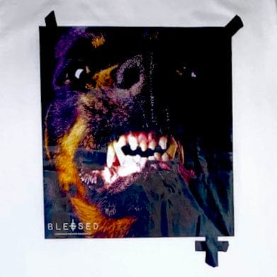 Blessed Bite T Shirt (White) - BL04 - Image 3