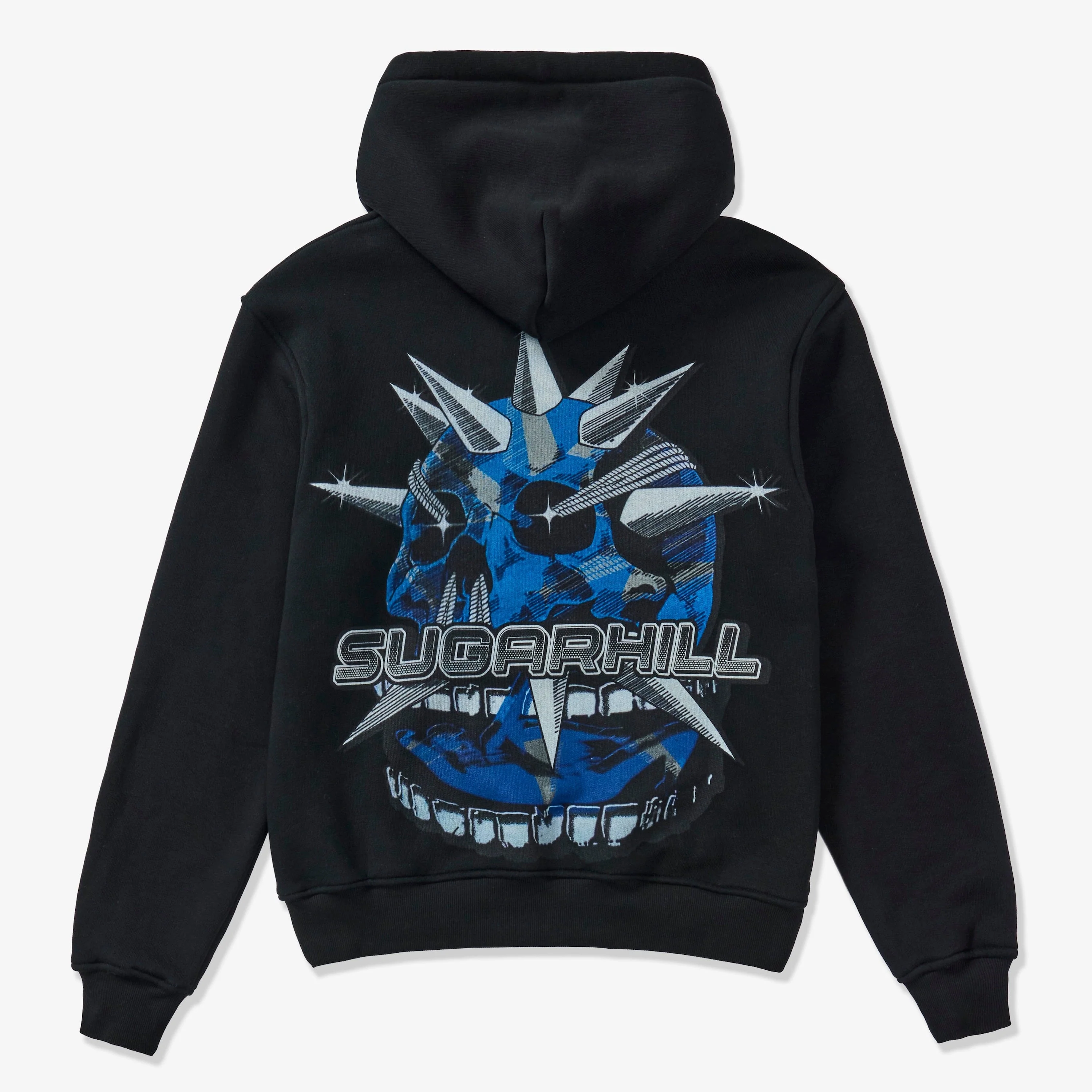 "Blue Biter" Hoodie (black) - Image 6