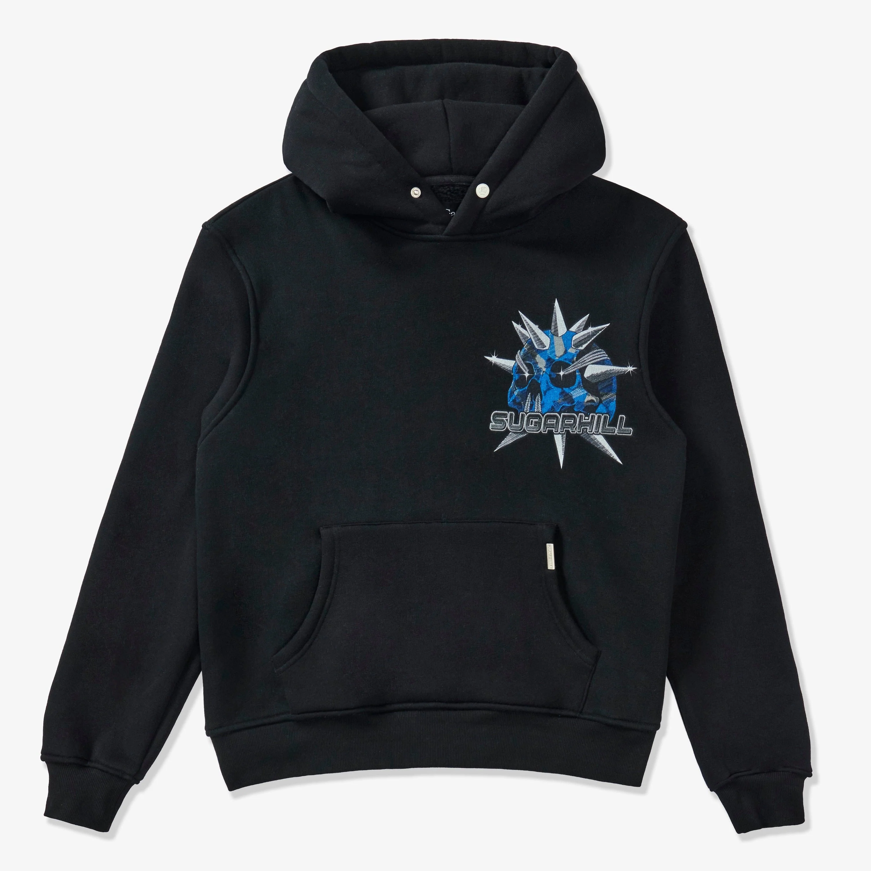 "Blue Biter" Hoodie (black) - Image 7