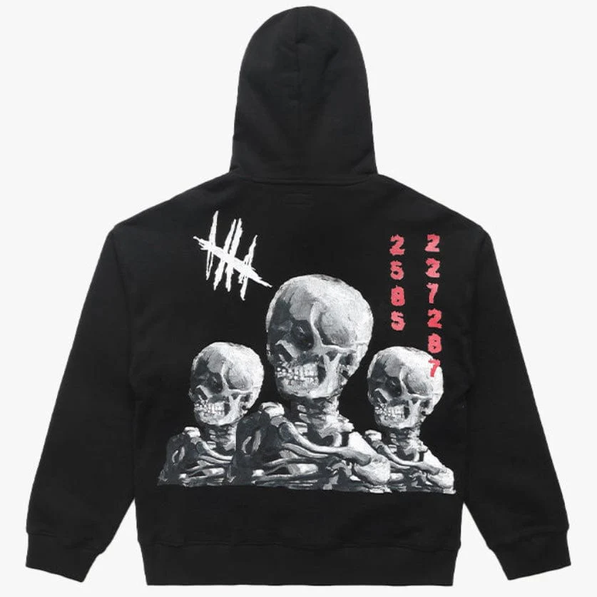 Blue Carats The Tres Craneo Hoodie (Black) 211-9302 - Image 2