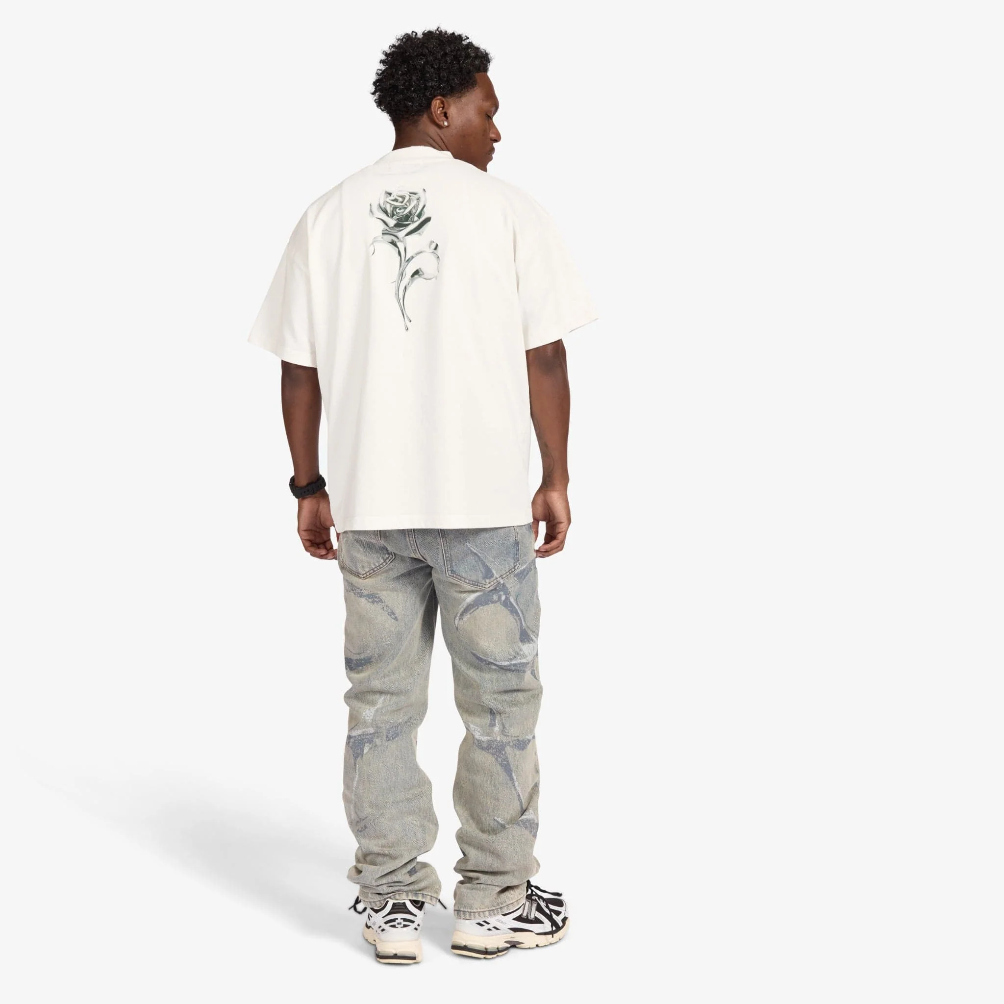 "Body Shop" T-Shirt (white) - Image 3