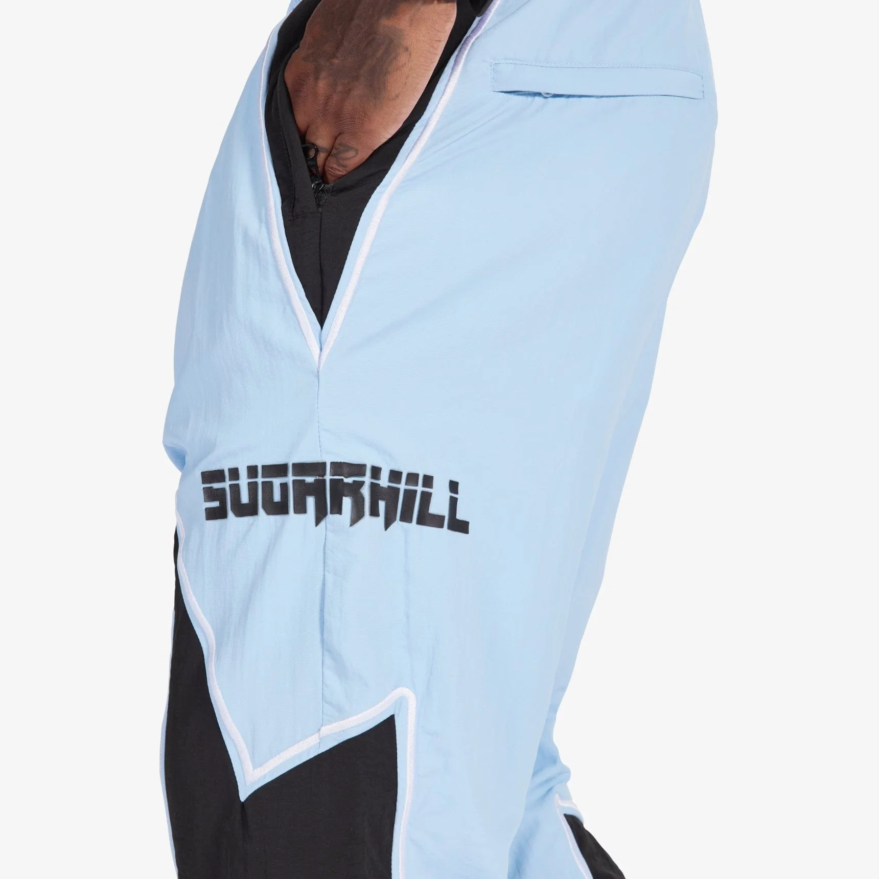 Bolt" Windbreaker Pants (baby blue) - Image 3
