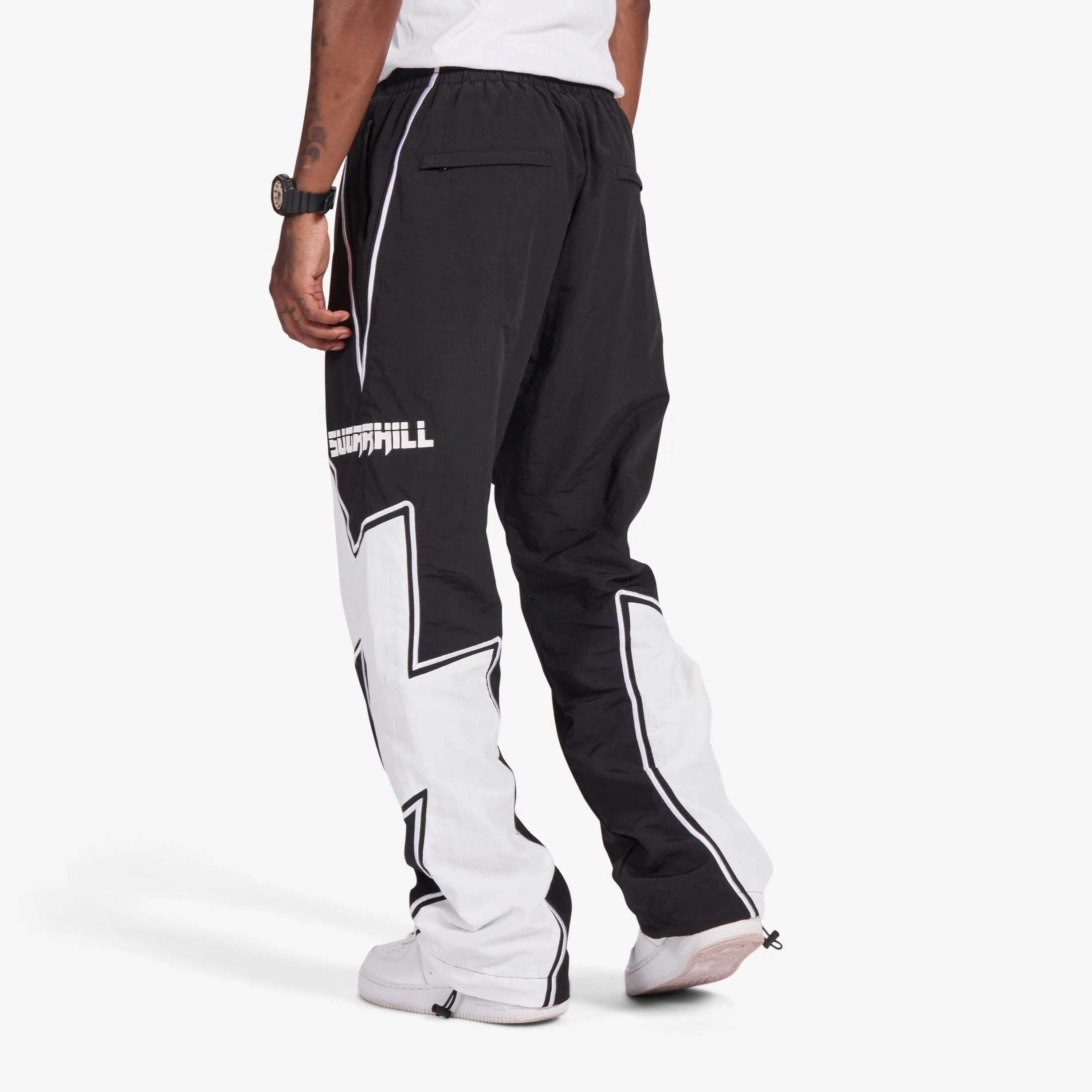 Bolt" Windbreaker Pants (black) - Image 4