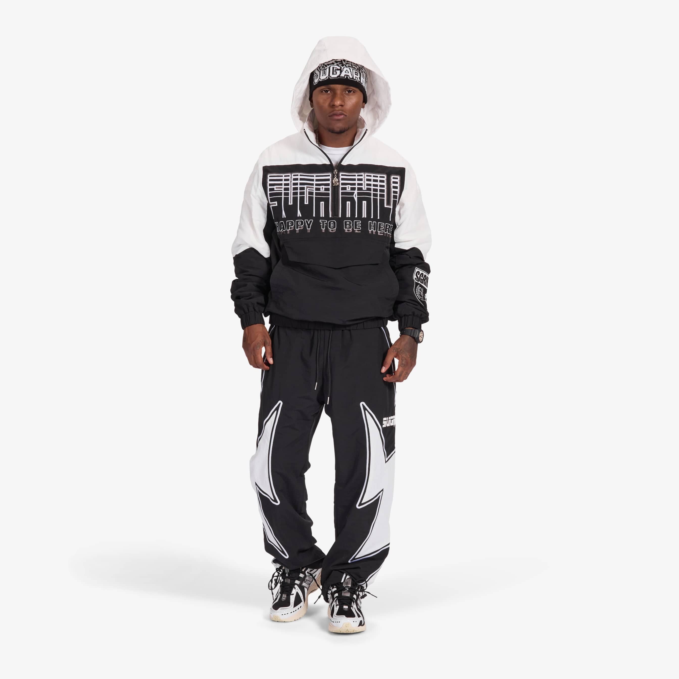 Bolt" Windbreaker Pants (black) - Image 7