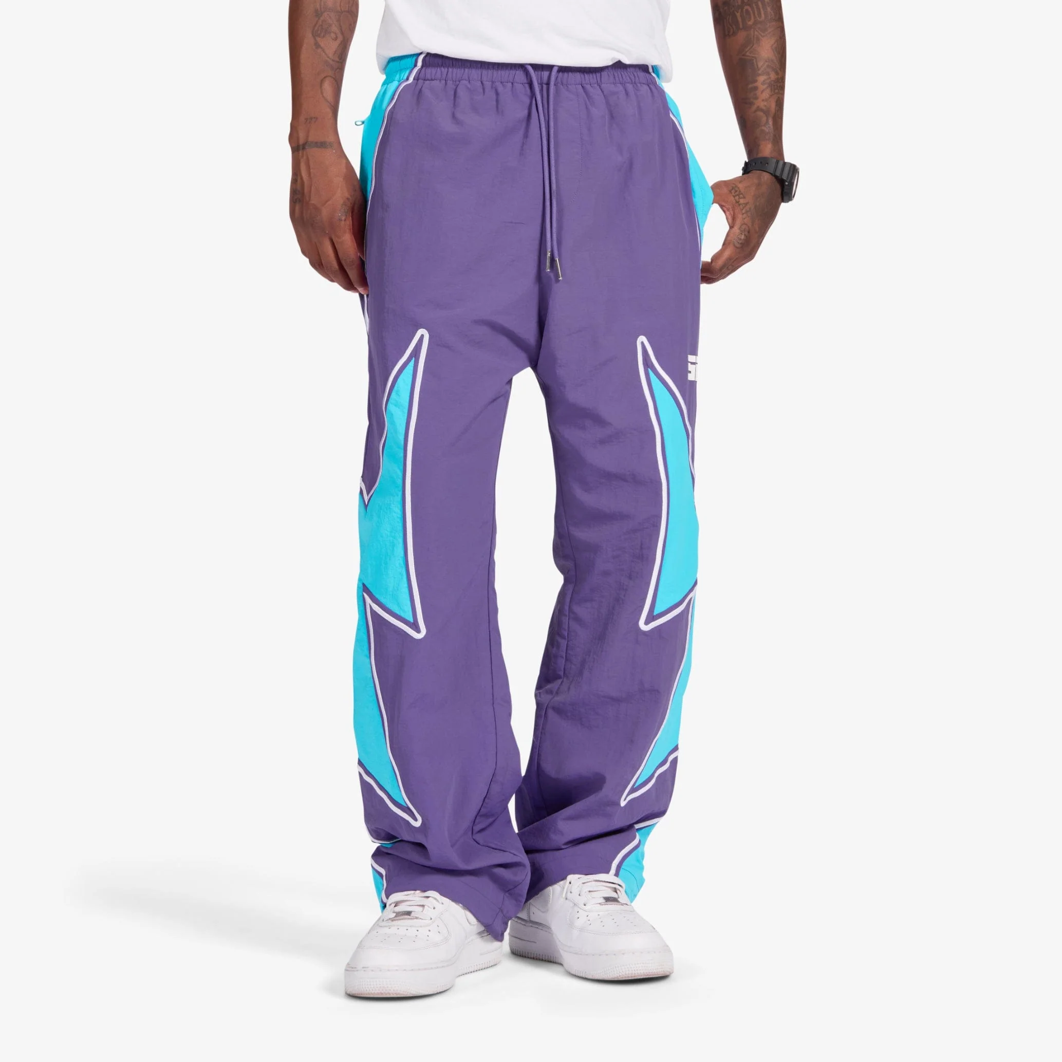 Bolt" Windbreaker Pants (purple) - Image 3