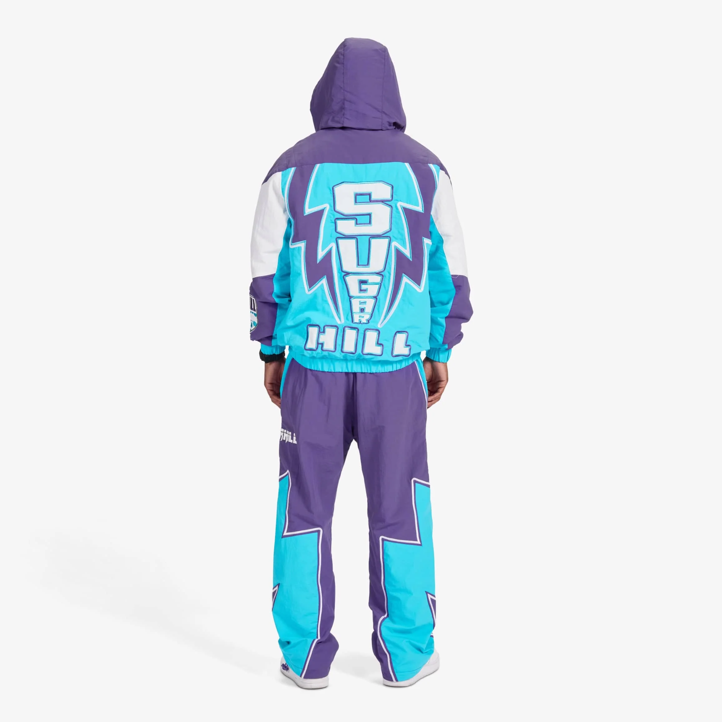 Bolt" Windbreaker Pants (purple) - Image 9