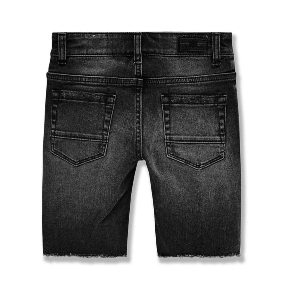 Boys Jordan Craig Abyss Denim Shorts (Black Shadow) J3165SB - Image 2