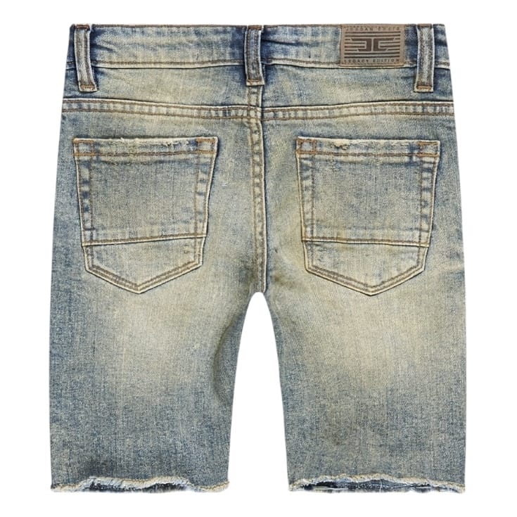 Boys Jordan Craig Denim Shorts (Desert Storm) J3226SB - Image 2