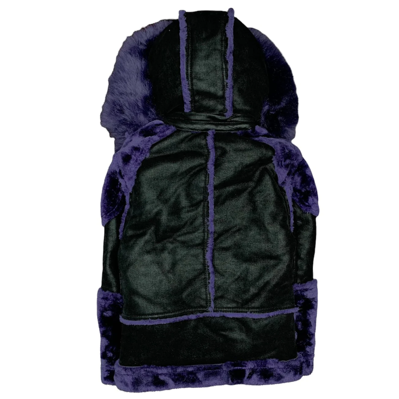 Boys Jordan Craig El Jefe Shearling Moto Jacket (Black Iris) 91536B - Image 2