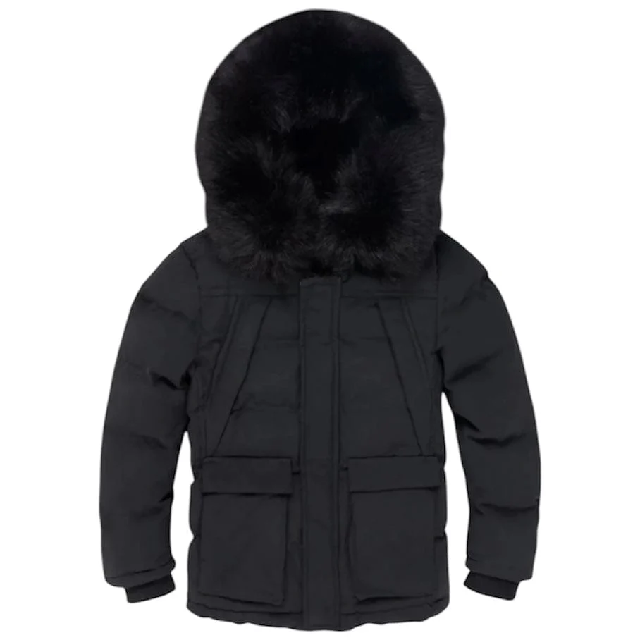 Boys Jordan Craig Fargo Parka 2.0 (Black) 91397B