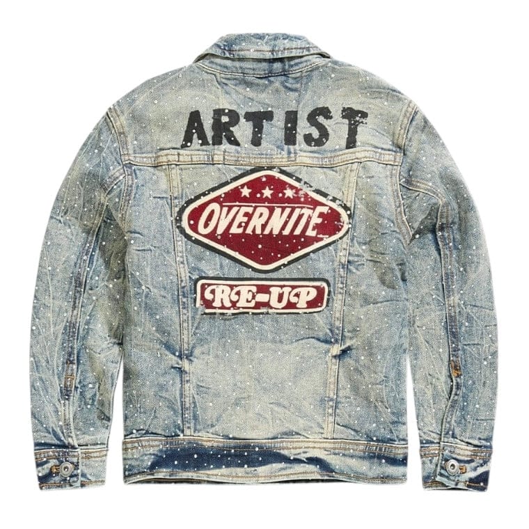 Boys Jordan Craig Local Dealer Trucker Jacket (Desert) JJ2339B - Image 2