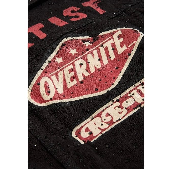 Boys Jordan Craig Local Dealer Trucker Jacket (Jet Black) JJ2339AB - Image 5