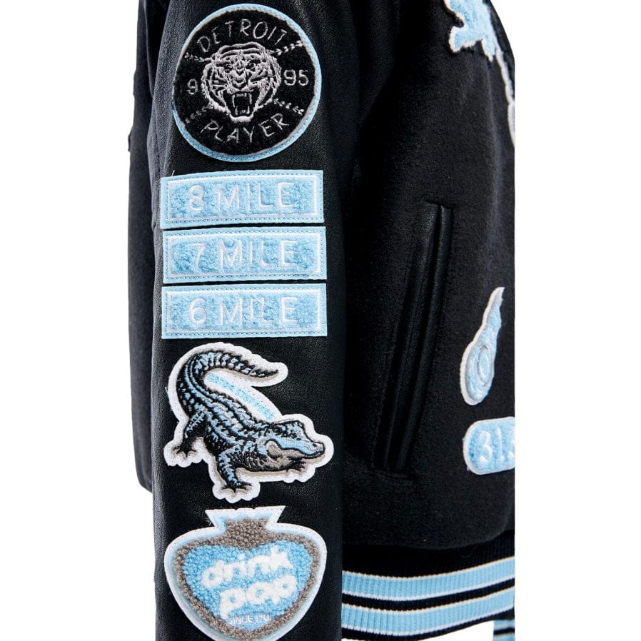 Boys Jordan Craig Motown Varsity Jacket (Lion) 91651B - Image 5
