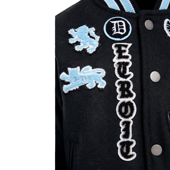 Boys Jordan Craig Motown Varsity Jacket (Lion) 91651B - Image 6
