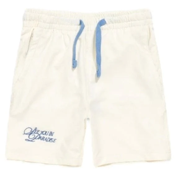 Boys Jordan Craig Oakland Mechanic Short & Shirt Set (Cream) 2061B-2061SB - Image 3